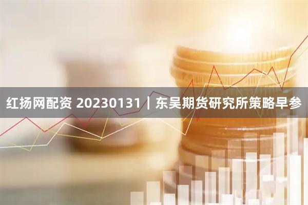 红扬网配资 20230131｜东吴期货研究所策略早参