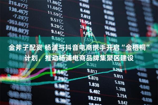 金斧子配资 杨浦与抖音电商携手开启“金梧桐”计划，推动杨浦电商品牌集聚区建设